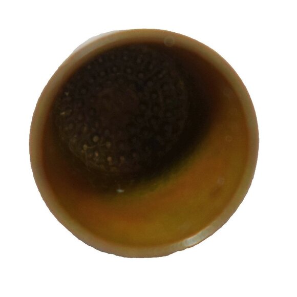 Antique Childrens Small 5/8 inch Copper Thimble - Picture 4 of 4